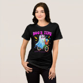 T-SHIRT EN TRI-MATIÈRE FRIENDLY GHOST, BOO PHANTOM (Recto plein)