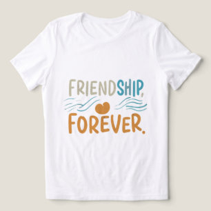T-shirt En Tri-matière Friendship forever