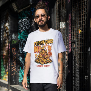 T-shirt En Tri-matière Fright-chos Halloween Éffrayant Nacho Joke Food Pu