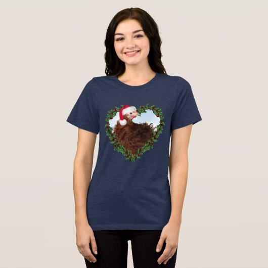 T-shirt En Tri-matière Frizzle Chick Chicken Noël (Recto plein)