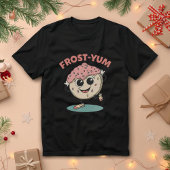 T-shirt En Tri-matière Frost-yum - Funny Christmas Cookie Pun