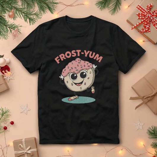 T-shirt En Tri-matière Frost-yum - Funny Christmas Cookie Pun