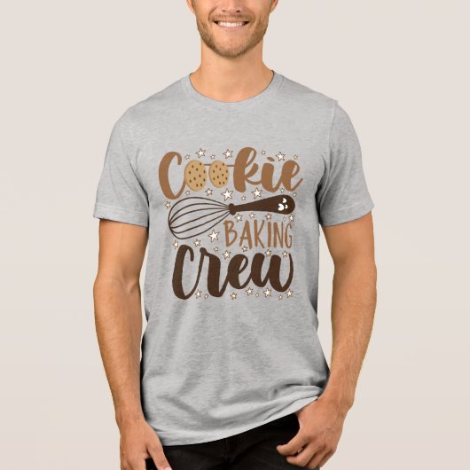 T-shirt En Tri-matière Fun Cookie Baking Creative (Recto)