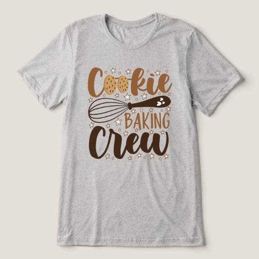 T-shirt En Tri-matière Fun Cookie Baking Creative (Design Recto)