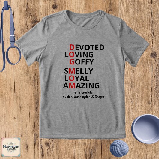 T-shirt En Tri-matière Fun Dogma Spelling Custom