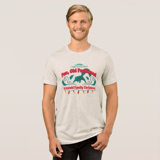 T-shirt En Tri-matière Fun, Old Fashioned Griswold Family Christmas (Recto plein)