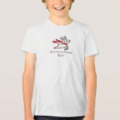 T-shirt En Tri-matière Funny Christmas Personalized Family (Recto)