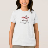 T-shirt En Tri-matière Funny Christmas Personalized Family (Recto)