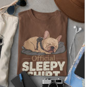 T-shirt En Tri-matière Funny Dog Lover Shirt - Official Sleepy Shirt