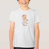 T-shirt En Tri-matière Funny Family Matching Personalized Christmas (Recto)