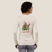 T-shirt En Tri-matière Funny Let's Get Elfed Up Christmas Party (Verso complet)