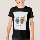 T-shirt En Tri-matière Funny Pill Bottle Tee girls (Recto)