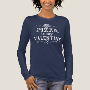 T-shirt En Tri-matière Funny Pizza est mon Valentin