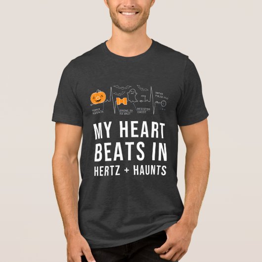 T-shirt En Tri-matière Funny Science and Engineering Halloween (Recto)