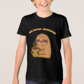 T-shirt En Tri-matière Funny Slow Brew Sloth Shirt (Recto)