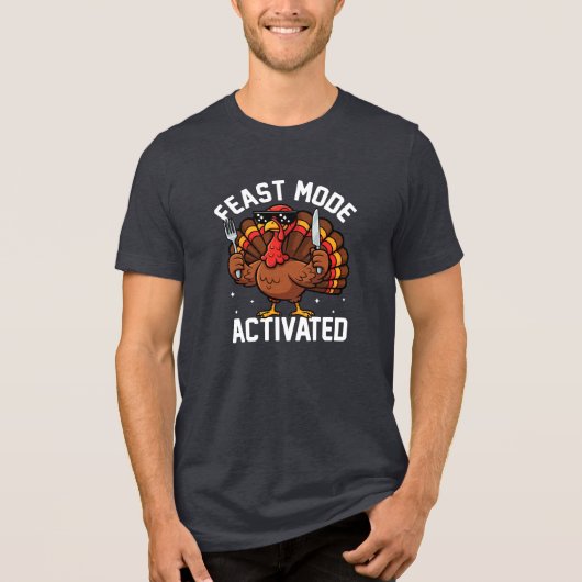 T-shirt En Tri-matière Funny Thanksgiving Turkey T-Shirt (Recto)