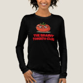T-shirt En Tri-matière Funny The Brainy Tomato Club (Recto)