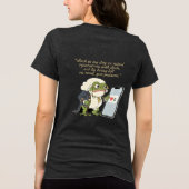 T-shirt En Tri-matière Funny Victorian frogT-Shirt (Verso)