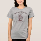 T-shirt En Tri-matière Funny Wonderland Apothecary Logo Booko (Recto)