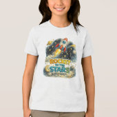 T-shirt En Tri-matière Fusée vers les étoiles (Recto)