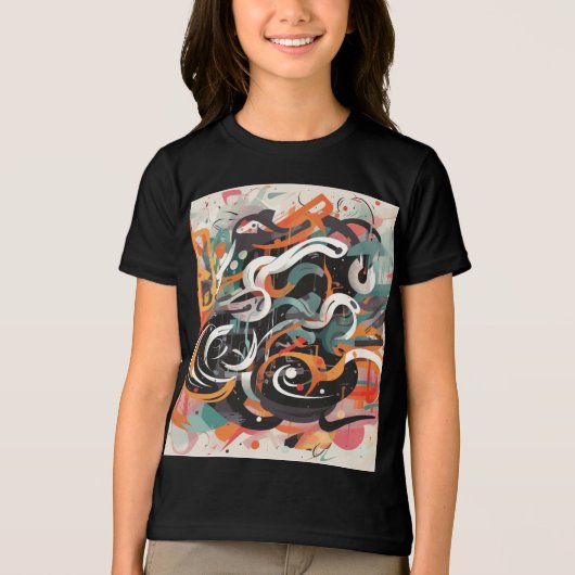 T-shirt En Tri-matière Fusion Hip hop K (Recto)