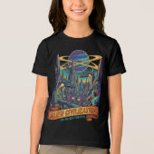 T-shirt En Tri-matière Futuristic Alien Civilization Cosmic Explore Kids' (Recto)