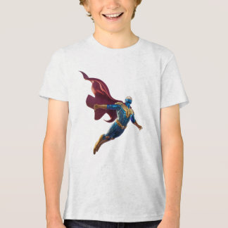 T-shirt En Tri-matière Futuristic Hero in Flight – Bold Sci-Fi Warrior