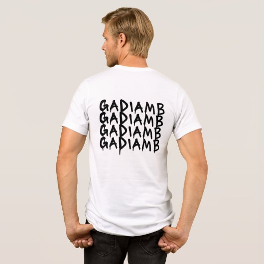 T-shirt En Tri-matière Gadiamb (Verso intégral)