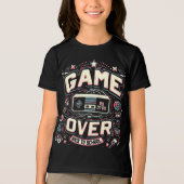 T-shirt En Tri-matière Game Over, Back to School: Retro Console (Recto)