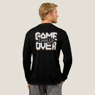 T-shirt En Tri-matière Game Over, Level Up : Monde de jeu rétro pixelisé