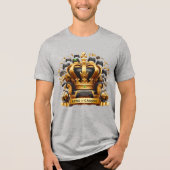 T-shirt En Tri-matière Gaming Monarchy Golden Crown Royal Emblem (Recto)