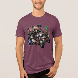T-shirt En Tri-matière Gang de motards des pères fondateurs de Washington