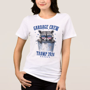 T-shirt En Tri-matière Garbage Crew Trump 2024 Président 47 Trump 2024 Me