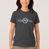 T-shirt En Tri-matière Garçons pas d'algorithmes (Recto)