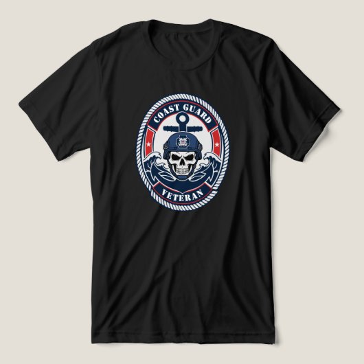 T-shirt En Tri-matière Garde côtière  (Design Recto)