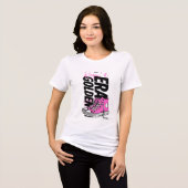 T-SHIRT EN TRI-MATIÈRE GARDEZ LE (Recto plein)