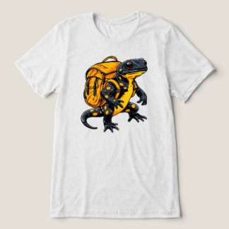 T-shirt En Tri-matière Gecko Tacheté Jaune Sac À Dos