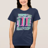 T-shirt En Tri-matière Gemini astrologie jumeaux signe de naissance zodia (Recto)