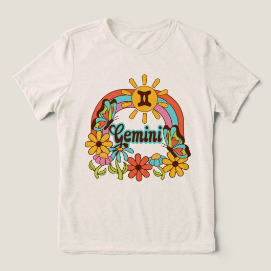 T-shirt En Tri-matière Gemini astrologie signe de naissance zodiac papill (Design Recto)