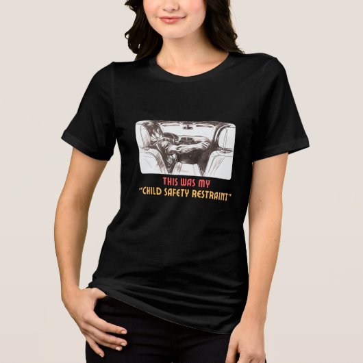 T-shirt En Tri-matière Gen X "Child Safety" (Recto)