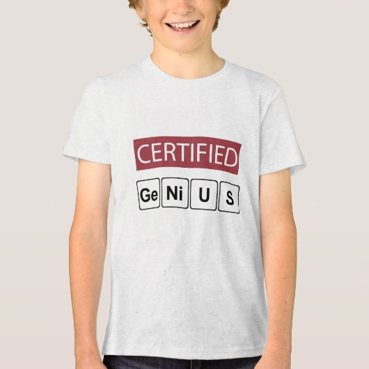 T-shirt En Tri-matière Génie certifié (Recto)