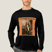 T-shirt En Tri-matière george Washington facing british generals (Recto)