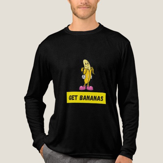 T-shirt En Tri-matière Get Bananas! (Recto)