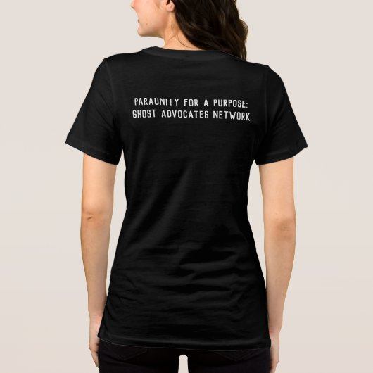 T-shirt En Tri-matière Ghost Advocates Network Femmes's Shirt (Verso)