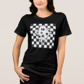 T-shirt En Tri-matière Ghost Buffalo Plaid Retro  (Recto)