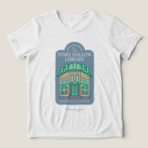 T-shirt En Tri-matière Gilmore Girls   Bibliothèque Stars Hollow