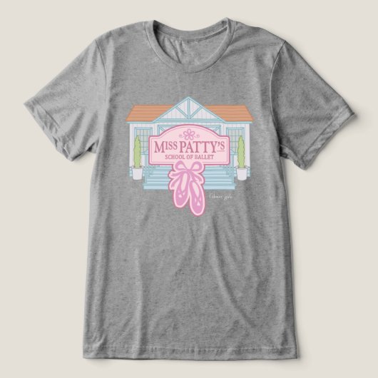 T-shirt En Tri-matière Gilmore Girls | École de ballet de Mlle Patty (Design Recto)
