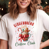 T-shirt En Tri-matière Gingerbread Latte Coffe Club Noël