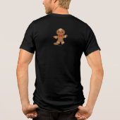 T-shirt En Tri-matière Gingerbread Man Crunch Christmas Dark T-Shirt (Verso)