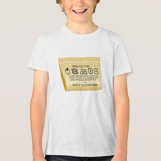 T-shirt En Tri-matière Give it to your mom 1 (Recto)
